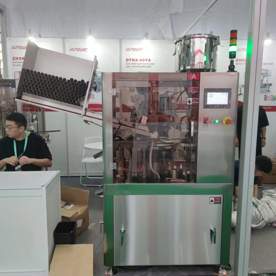Machine de capsulage de bouteilles de parfum ZHS-50B, pour un emballage de parfum sans bulles